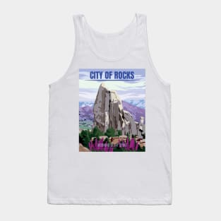 City of Rocks, Morning Glory Spire, Idaho Tank Top